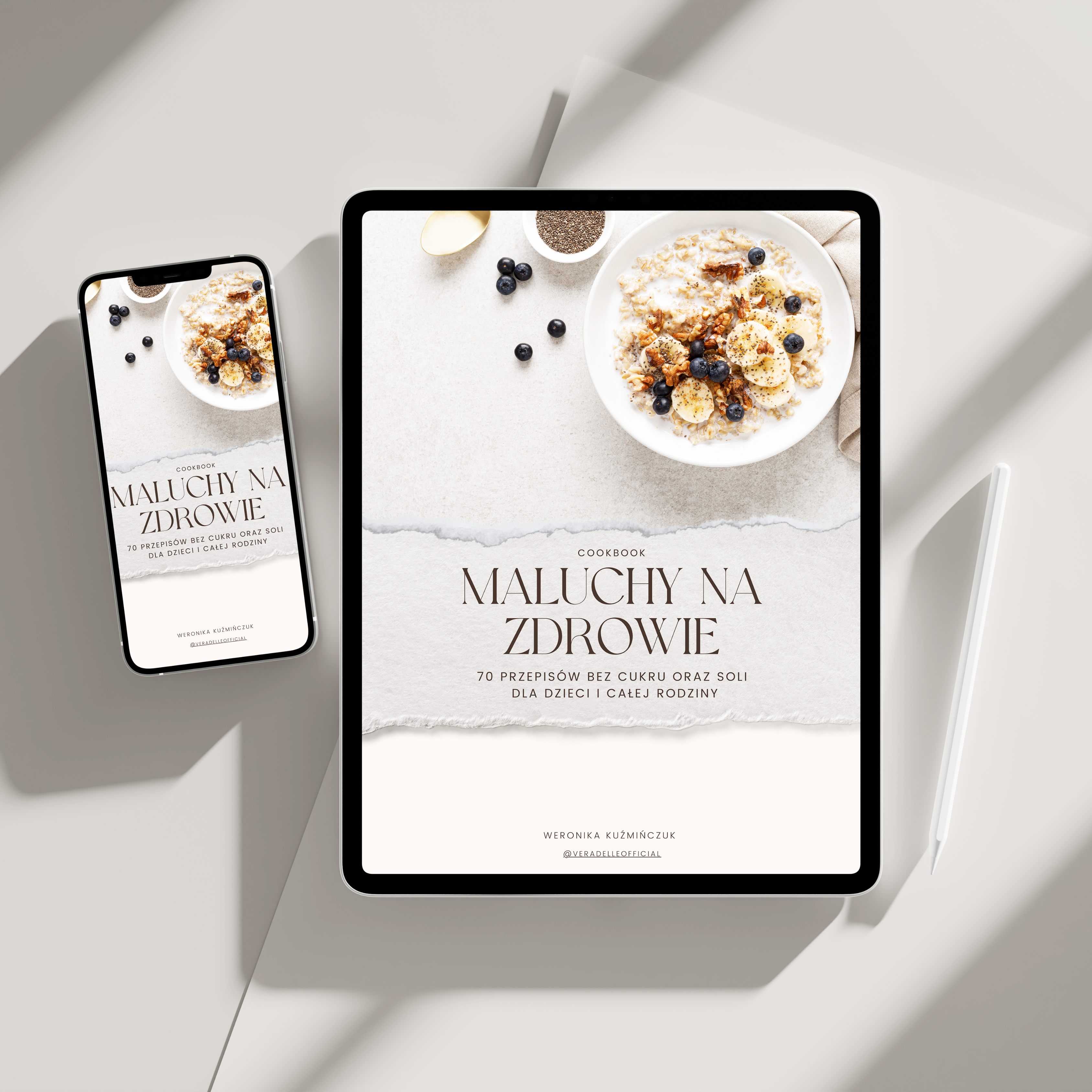 E-BOOK - 70 przepisów bez cukru oraz soli